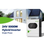 24V 5000W Hybrid Inverter Single Phase – Pure Sine Wave MPPT Solar Charger with UPS Function for Off‑Grid Home Backup and Commercial Power Systems